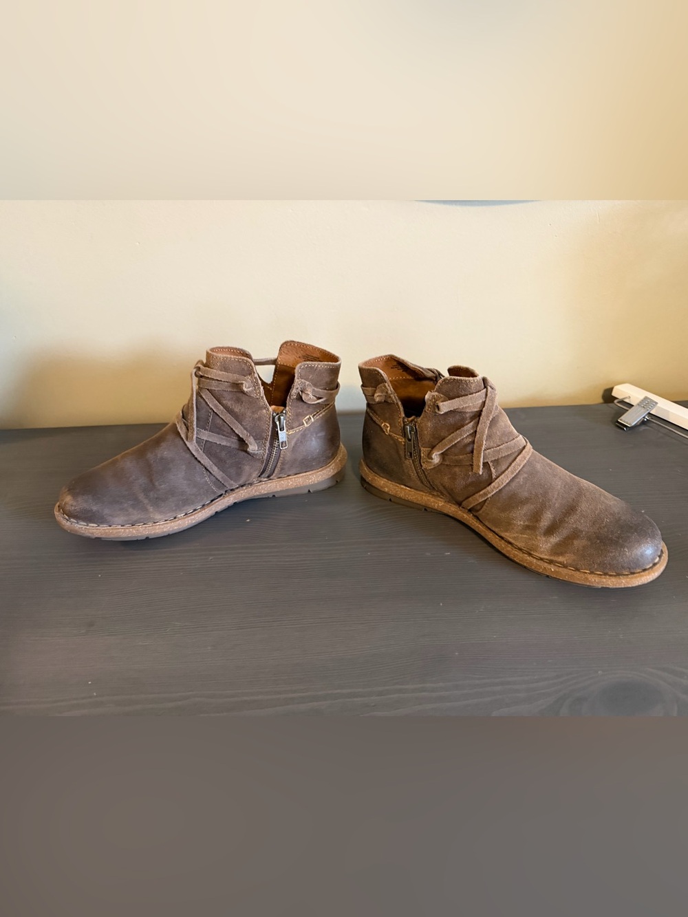 Born Tarkiln Suede Ankle Boots - Picture 4 of 9